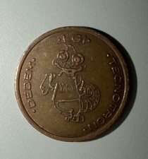 VINTAGE GETTONE COIN-TECNOTRON