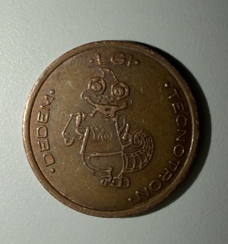 Vintage gettone coin tecnotron - vintage,