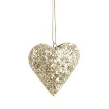 CUORE DA APPENDERE ARGENTO