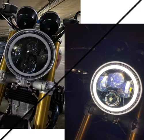 Faro led 12v 24v rotondo - 12v,