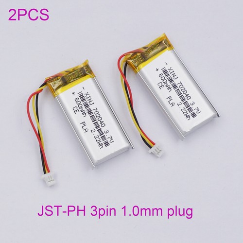 2pcs 600mah 22wh - 600mah, 2.22wh
