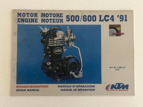 Ktm 500 600 lc4 manuale - 500/600,