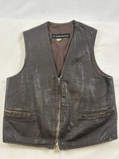 Gilet marrone da uomo vintage