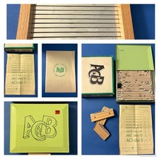 Set Timbri Lettere e Numeri -