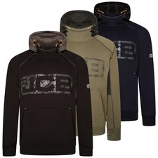 Felpa con cappuccio uomo JCB Horton Trade da lavoro pull over taglie dalla S alla 3XL