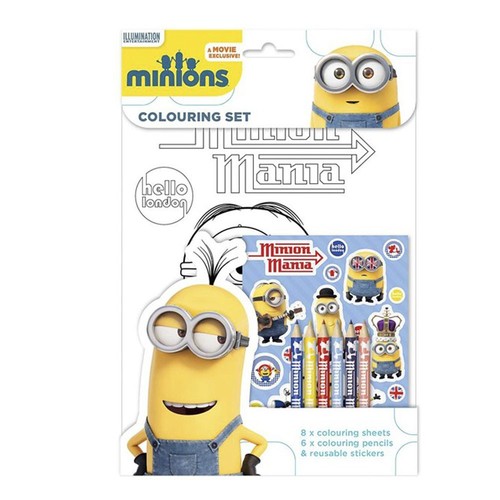 Set colorare minions - minions, –