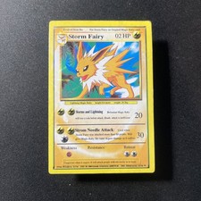 Pokemon - Magic Baby Bootleg Card Vintage - Storm Fairy Holo