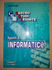 APPUNTI DI INFORMATICA di