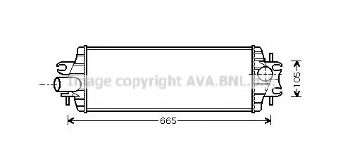 Intercooler opel vivaro 5 - opel, 2.5