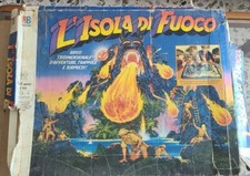 L’ISOLA DI FUOCO MB GIOCO DA TAVOLO VINTAGE PLANCIA E IMBALLO 1989 