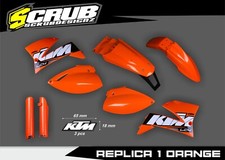 Kit plastiche ktm lc4 - kit,