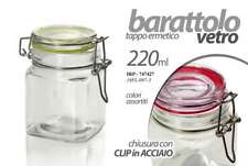 6 BARATTOLI CHIUSURA ERMETICA