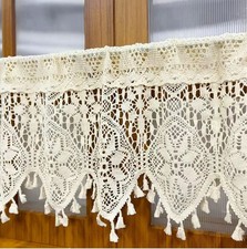 Boho Tenda Trasparente Pizzo
