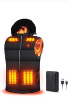 Nuovo Giacca Riscaldata Elettrica USB Uomo e Donna 3 Livelli di Temperatura 2026