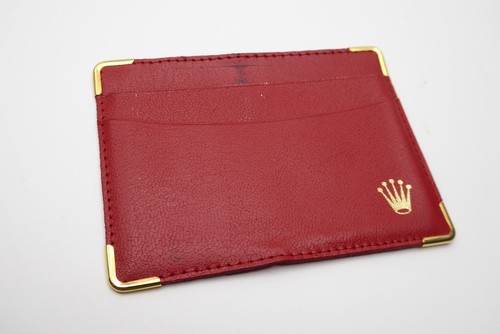 Portacarte rolex codice rosso - codice,