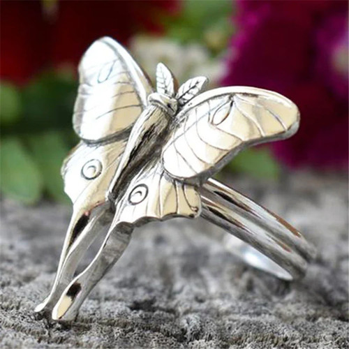 Anello donna farfalla - , disegno