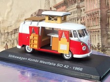 Diecast metal model 1:43 DeAgostini 1966 VOLKSWAGEN COMBI WESTFALIA SO42 (BULLY)