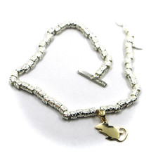 BRACCIALE IN ARGENTO 925, A