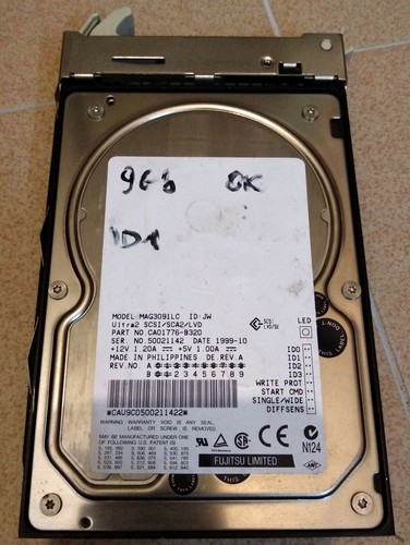 Fujitsu hard disk drive - disk,
