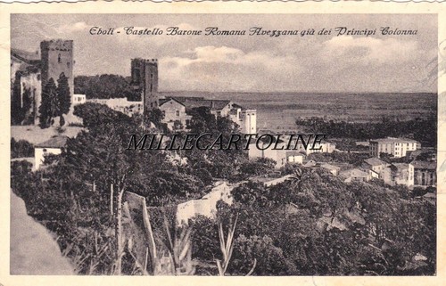Eboli castello barone romana - barone,