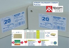 Kit Strati Filtranti forati x filtro pulcino dim 20x10 ( 10pz x kit) tipo 20
