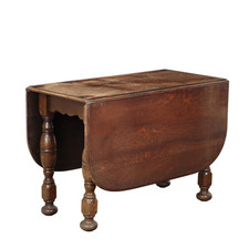 Tavolo Antico Rovere Allungabile Regno Unito XX Secolo Originale