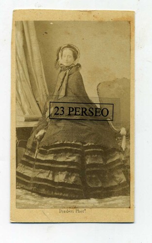 Fotografia cdv imperatrice - fotografia,