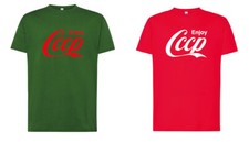 T-SHIRT CCCP ENJOY CCCP UOMO DONNA BAMBINO - 100% COTONE