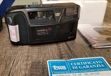 YASHICA T3 ZEISS 35mm F2.8 MACCHINA FOTOGRAFICA CON SCATOLA, ISTRUZIONI
