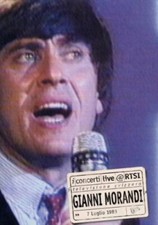 DVD *** GIANNI MORANDI - I CONCERTI LIVE RTSI *** Fuori Catalogo