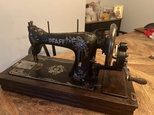 Antique pfaff sewing - pfaff,
