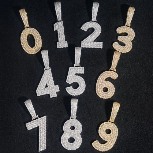 Numeri a 9 ciondolo - numeri,