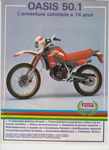 Advertising pubblicità fantic - advertising,