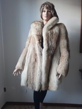 Giacca Vera Pelliccia di Coyote naturale