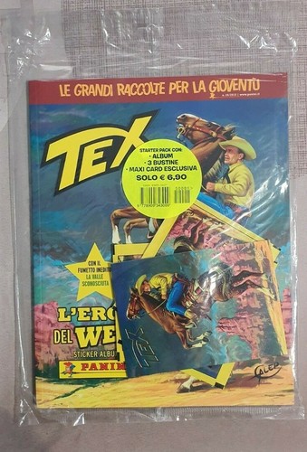Tex album figurine panini - tex,
