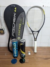 FISCHER GDS 700 Racchetta tennis con custodia e 2x tubi nuovi