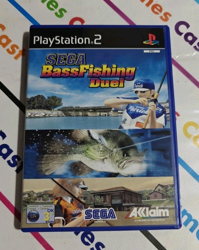Ps2 sega bass fishing duel - fishing,