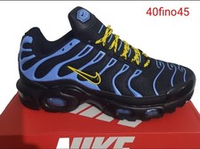 Nike Air Max Plus TN Black/Blu/Yellow Scarpe Uomo/Donna da Ginnastica