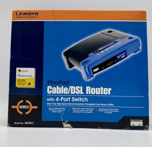 Linksys router befsr41 2 - linksys,