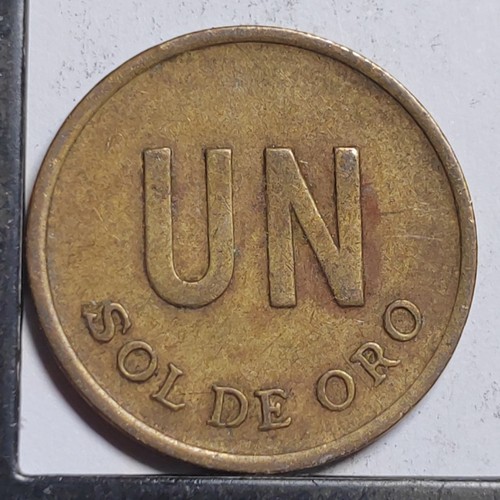 Sol oro 1975 pérou peru - sol, de