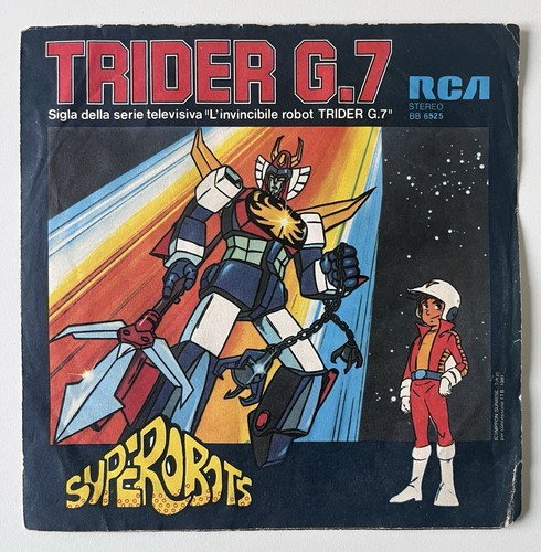 Trider superobots disco 45 - trider,