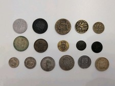 Lotto di 16 monete varie come  da foto