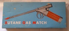Accendino Pistola Butane Gas Match Vintage