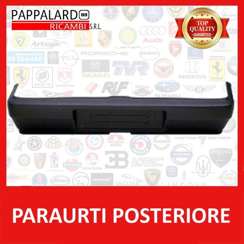 Paraurti posteriore nero fiat - paraurti,