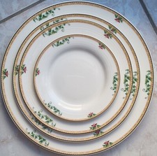 VILLEROY & BOCH luxembourg Piatto Porcellana 29 cm 0130F Con Scritta Plaza Rist.