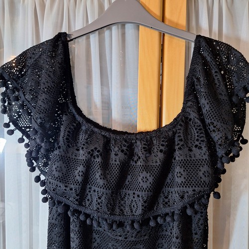 Maxi abito gotico pizzo - maxi,