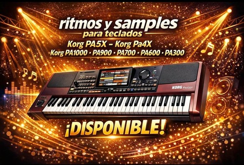 Ritmos samples per korg - korg, pa