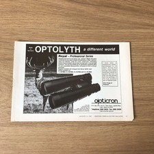 GUNS135 MAGAZINE ADVERT 6X9 OPTOLYTH ROYAL PROFESSIONAL BINOCULARS