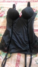 bustino corsetto sexy nero taglia 1 praticamente mai indossato marca intimissimi