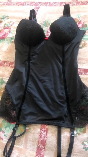 Bustino corsetto sexy nero - bustino,
